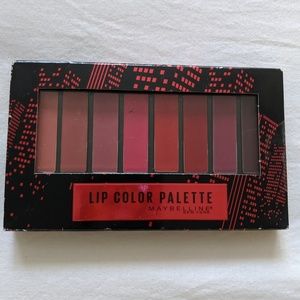 Maybelline lip color palette (New)